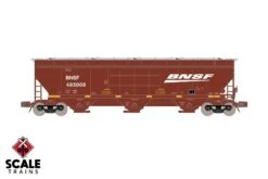 ScaleTrains 33213 Rivet N Scale Gunderson 5188 Covered Hopper (Ribbed) BNSF 485008