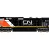 ScaleTrains 33456 Rivet HO Scale GE Dash 9 (C44-9W) Canadian National IC/CN 2707 DCC And LokSound
