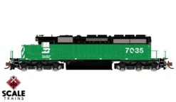ScaleTrains 33783 Rivet N Scale SD40-2 Burlington Northern BN 7035 DCC LokSound