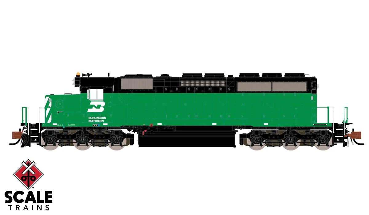 ScaleTrains 33788 Rivet N Scale EMD SD40-2 Burlington Northern BN 7048 - Image 2