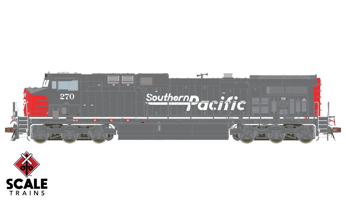 ScaleTrains 38483 HO Scale GE AC4400CW Diesel Southern Pacific SP 270 LokSound - Image 2