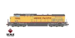 ScaleTrains 38489 HO Scale GE AC4400CW Diesel Union Pacific UP 7087 LokSound