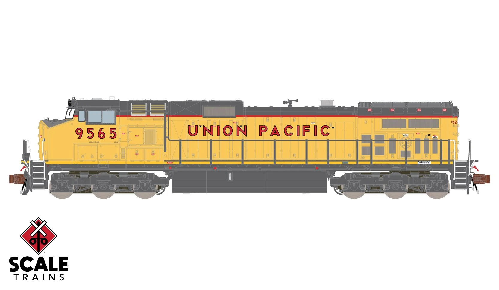 ScaleTrains 38541 Rivet Counter N Scale GE Dash 9-44CW Union Pacific UP 9565 DCC And LokSound