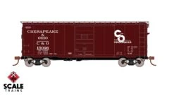 ScaleTrains Kit Classics 1228 HO Scale PS-1 Boxcar Chesapeake & Ohio C&O 15370