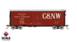 ScaleTrains Kit Classics 1231 HO Scale PS-1 Boxcar Chicago & North Western C&NW 9497