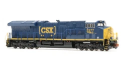 ScaleTrains Operator 10977 N Scale GE ET44AH Tier 4 Diesel "Boxcar Logo" CSXT 3418 With DCC