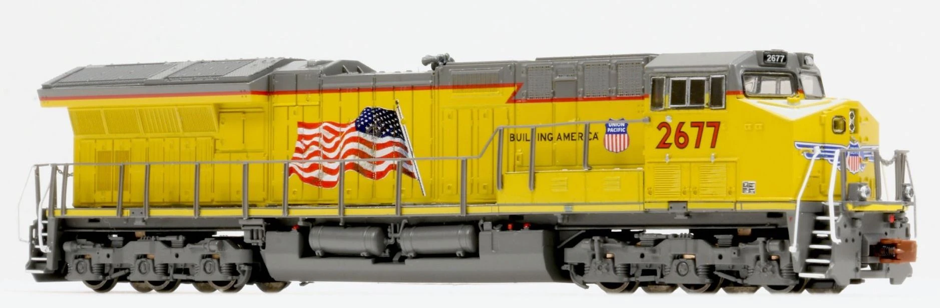 ScaleTrains Operator 10995 N Scale GE ET44AH Tier 4 Diesel Union Pacific UP 2725 With DCC