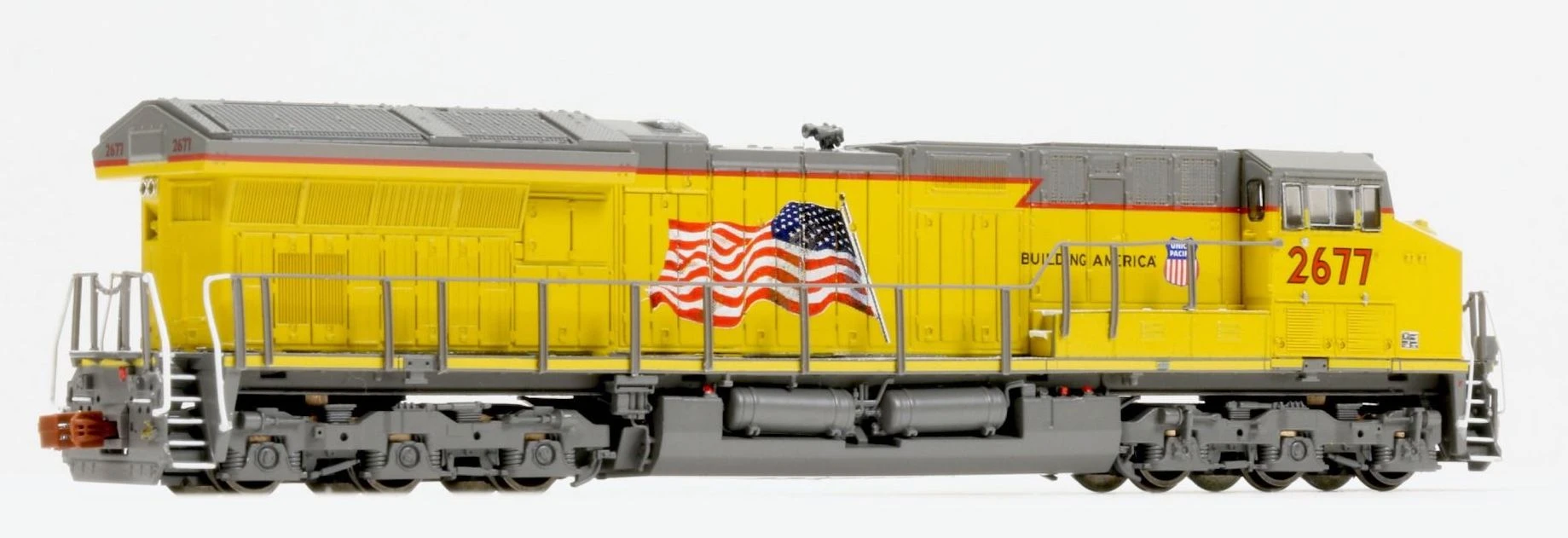 ScaleTrains Operator 10995 N Scale GE ET44AH Tier 4 Diesel Union Pacific UP 2725 With DCC - Image 2