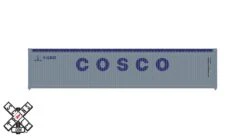 ScaleTrains Operator 11065 HO Scale 40' CIMC Tarp Top Container Cosco 541175