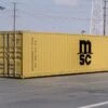 ScaleTrains Operator 11236 HO Scale 40' CIMC Container Mediterranean Shipping Company MSCU 587489