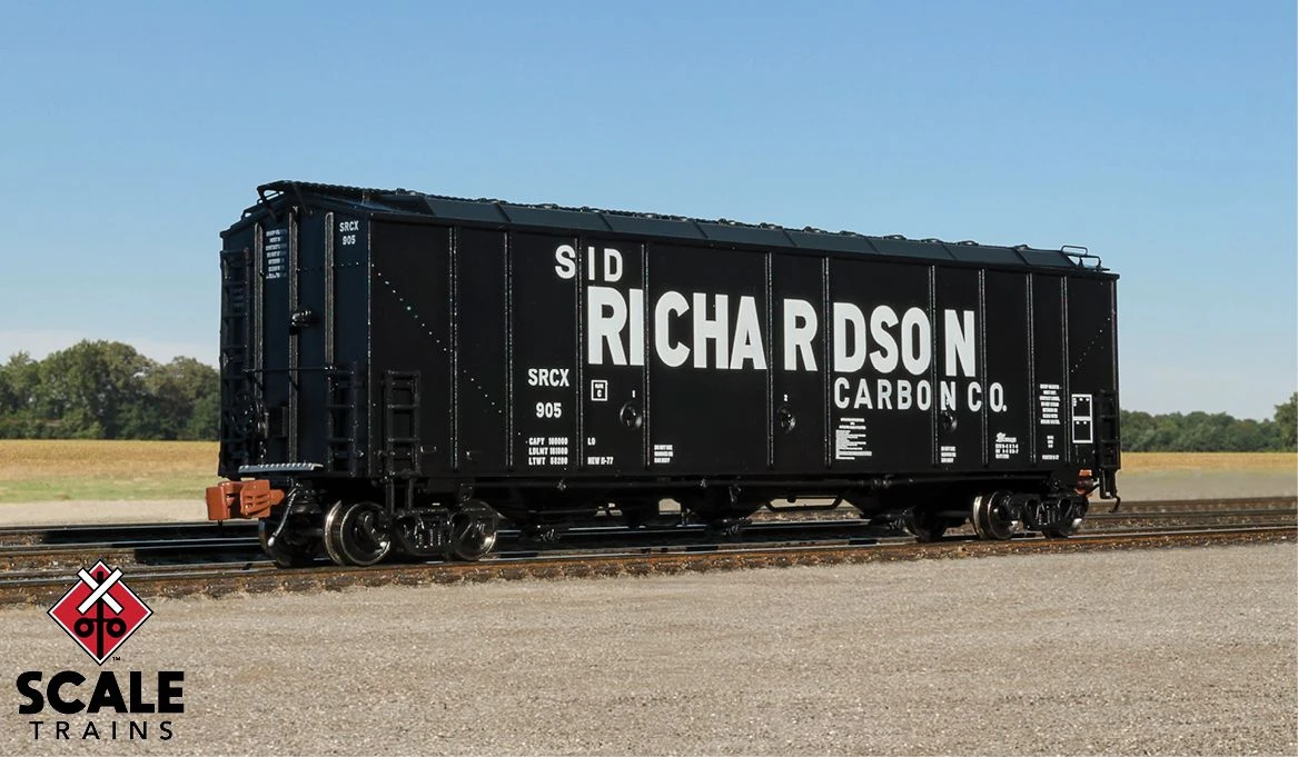 ScaleTrains Rivet 32107 N Scale 5750 Carbon Black Sid Richardson SRCX 905