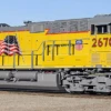 ScaleTrains Rivet 33208 HO Scale GE C45AH Tier 4 GEVo Diesel Union Pacific UP 2670 - Like New USED