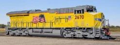 ScaleTrains Rivet 33208 HO Scale GE C45AH Tier 4 GEVo Diesel Union Pacific UP 2670 - Like New USED