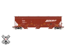 ScaleTrains Rivet 33287 HO Scale Gunderson 5188 Covered Hopper BNSF 485556