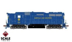 ScaleTrains Rivet 33378 HO Scale EMD GP30 Norfolk & Western N&W 524 DCC LokSound