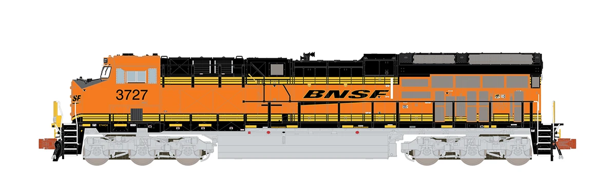 ScaleTrains Rivet 33625 N Scale GE ET44 Tier 4 Diesel "Heritage III" BNSF 3740 - Image 2