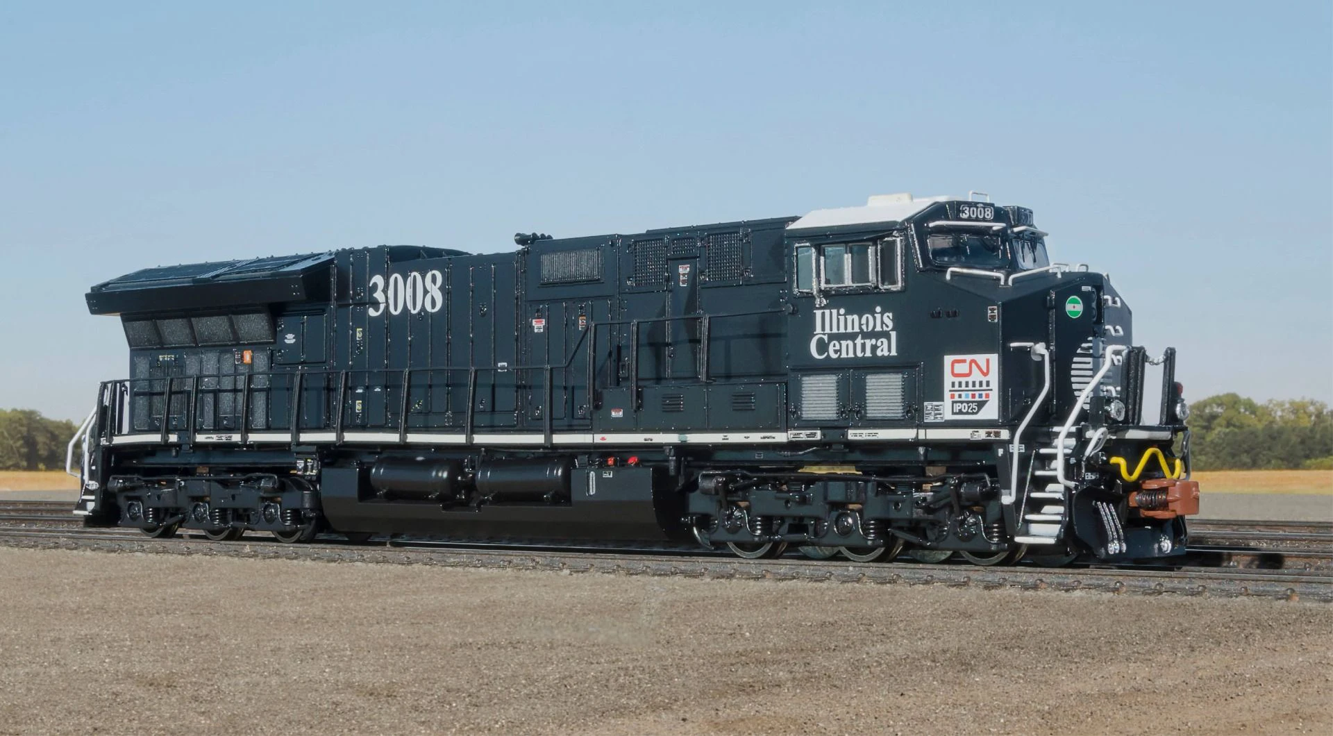 ScaleTrains Rivet 33635 N Scale GE ET44 Tier 4 Diesel "Illinois Central Heritage" CN 3008