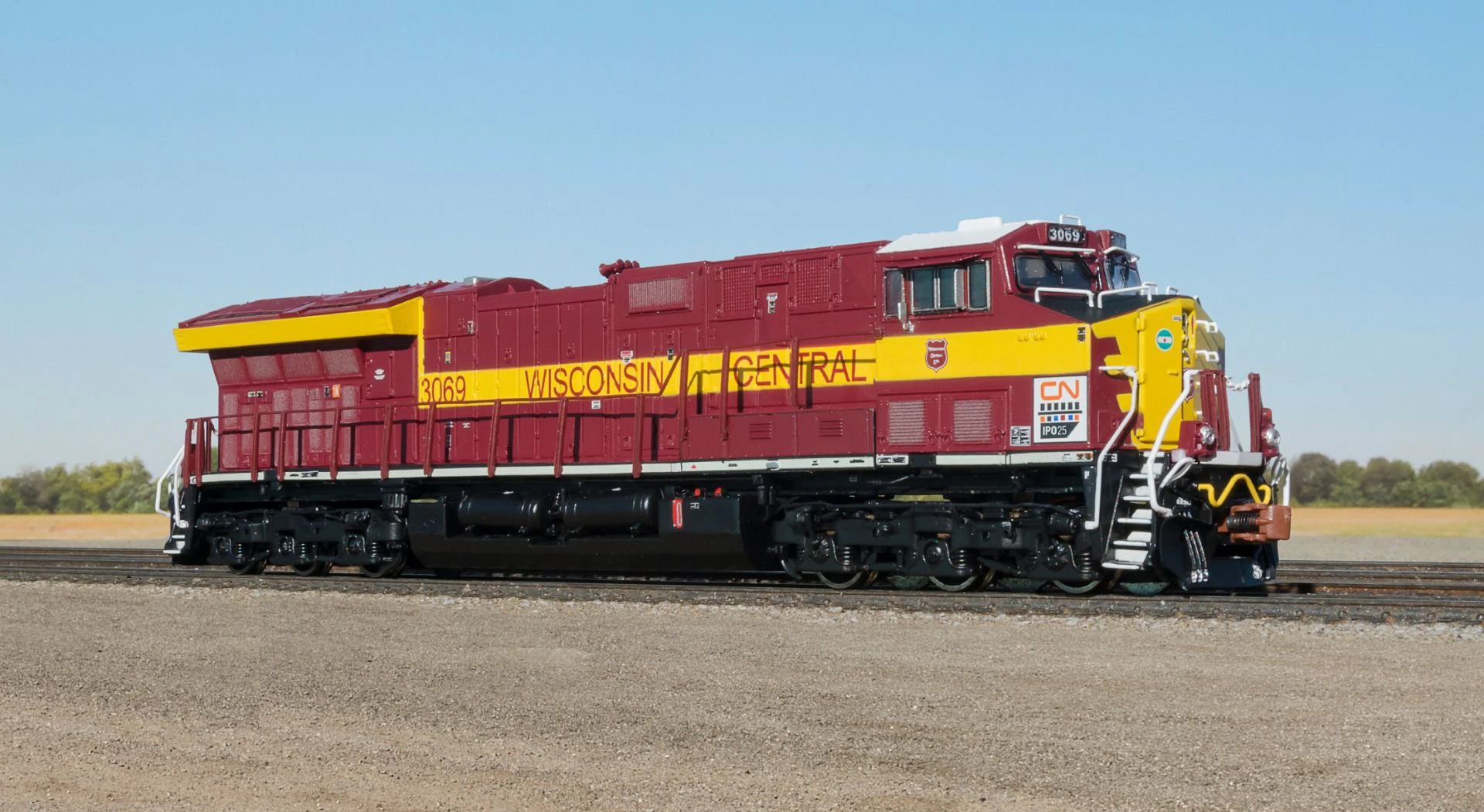 ScaleTrains Rivet 33640 N Scale GE ET44 Tier 4 Diesel "WC Heritage" CN 3069 DCC & Sound