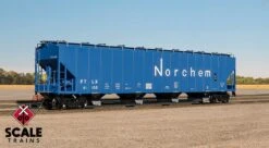 ScaleTrains Rivet 33676 HO Scale PS-2 5820 Covered Hopper Pullman Transport PLCX 41185