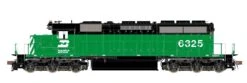 ScaleTrains Rivet 38782 HO Scale EMD SD40-2 Burlington Northern BN 6333 - DC