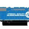 ScaleTrains Rivet 38798 HO Scale EMD SD40-2 Conrail Quality CR 6457 - DC