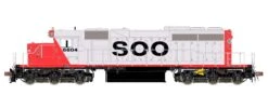 ScaleTrains Rivet 38829 HO Scale EMD SD40-2 SOO Line 6604 - DCC & Sound
