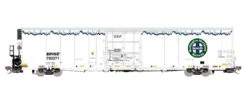 ScaleTrains Rivet 38902 HO Scale 82’ 7883 Reefer (Carrier) BNSF 793271 With Sound