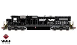 ScaleTrains Rivet Counter 38525 N Scale GE Dash 9-40C Norfolk Southern NS 8774 DCC And LokSound