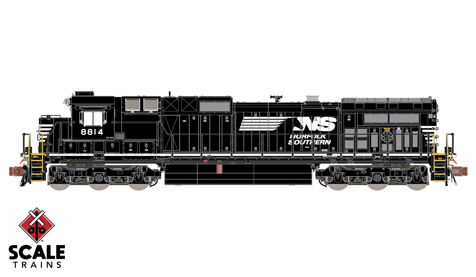 ScaleTrains Rivet Counter 38530 N Scale GE Dash 9-40C Norfolk Southern NS 8814