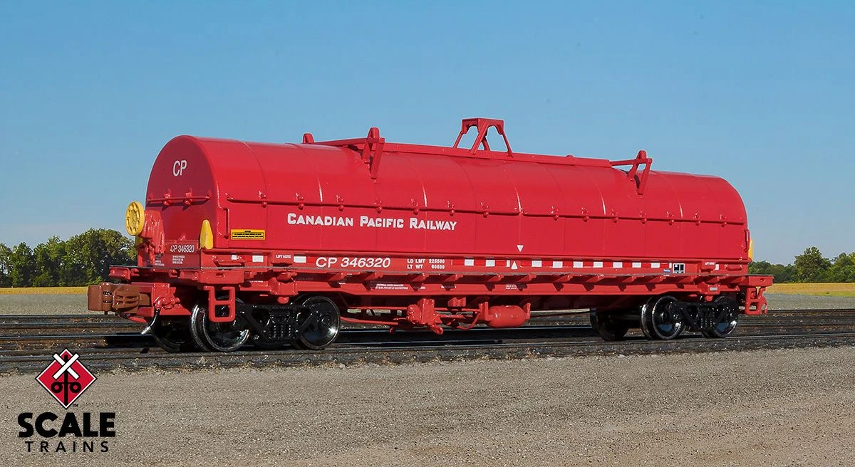 ScaleTrains Rivet N Scale 33535 Thrall-Trinity 42' Steel Coil Car Canadian Pacific CP 346367