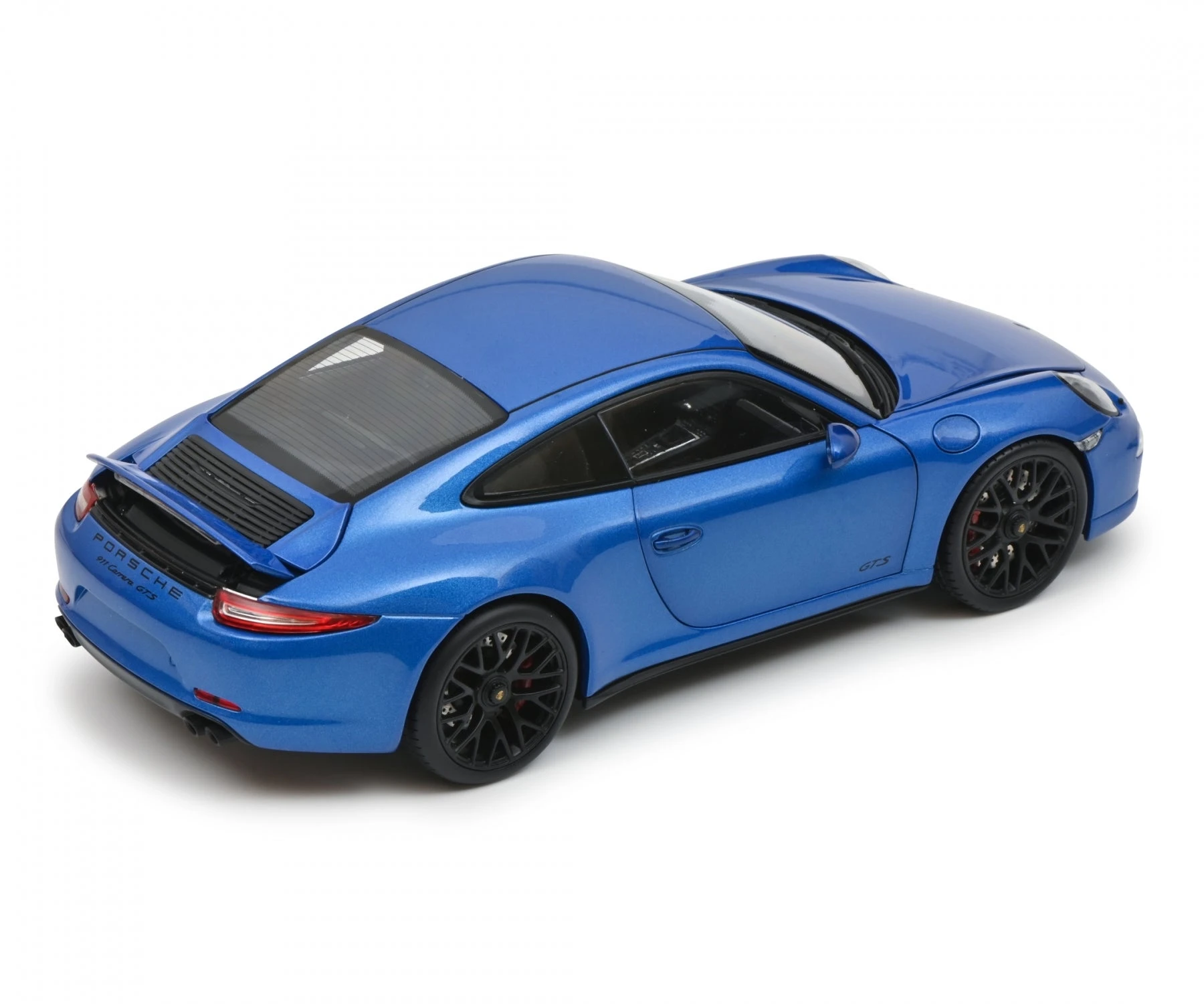 Schuco 450039700 (1:18) Porsche 911 Carrera GTS Coupe 991.1 - Saphire Blue Metallic - Image 2