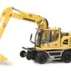 Schuco 452647000 HO Scale (1:87) Liebherr A 922 Rail Excavator