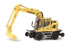 Schuco 452647000 HO Scale (1:87) Liebherr A 922 Rail Excavator