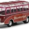 Schuco 452669200 HO Scale (1:87) Setra S6 Bus WANDERBÖGEL