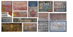 T2 Decals HOGHOS032 HO Scale Ghost Signs Decal Set #32