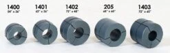 Tangent 1400 HO Scale Banded Coil Steel Loads 8 Pack Sizes: 54" X 36"