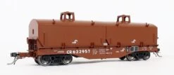 Tangent 27012 HO Scale G41a Coil Car With Hoods Conrail "1976" CR