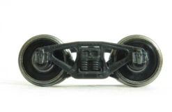 Tangent Scale Models 103 HO Scale Cast Steel Spring Plank Trucks 88 Tread All-Metal Wheels 1 Pair