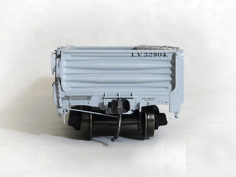 Tangent Scale Models 10932 HO Scale Bethlehem 70-Ton Riveted Gondola Lehigh Valley LV - Image 2