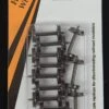 Tangent Scale Models 122 36" Semi-Scale Tread All-Metal Wheelsets 12 Pack
