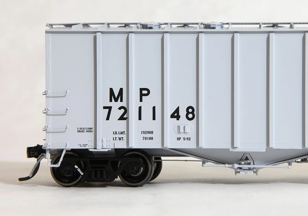 Tangent Scale Models 16027-01 HO4180 Airslide Missouri Pacific "UP Re-Paint 5-1992" MP #721148 - Image 3