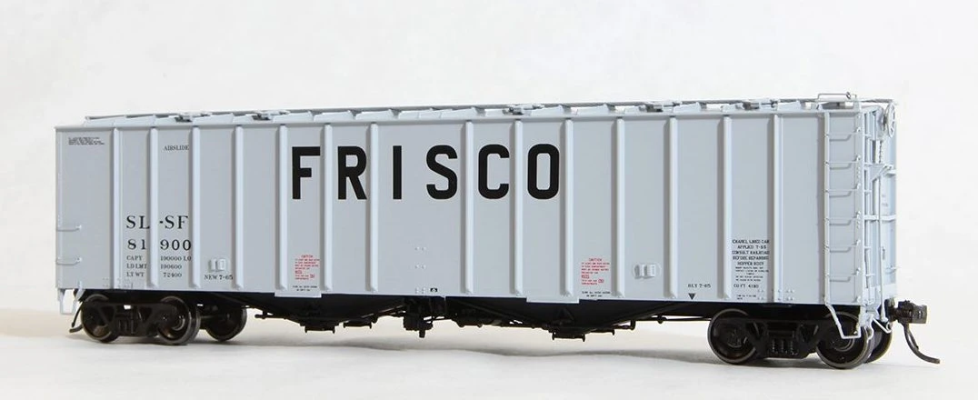 Tangent Scale Models 16029-02 HO Scale4180 Airslide Covered Hopper, Frisco SLSF #81906
