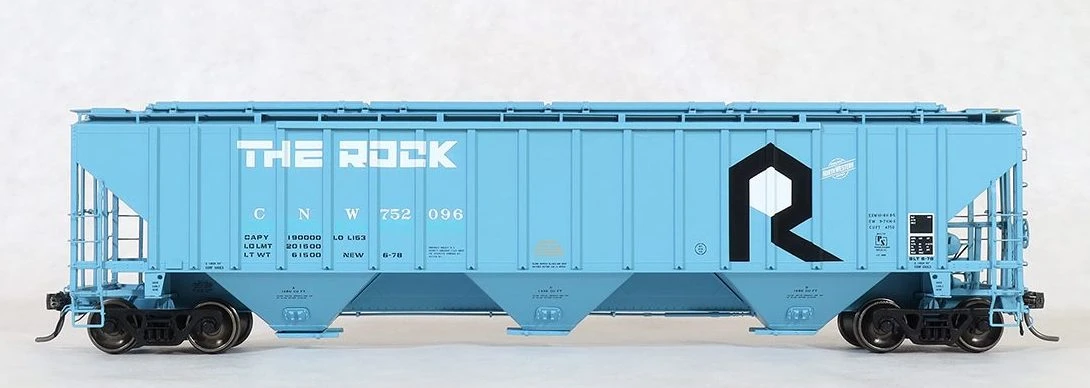 Tangent Scale Models 20059 PS 4750 Covered Hopper Ex-Rock V3 CNW #'s Vary - Image 3