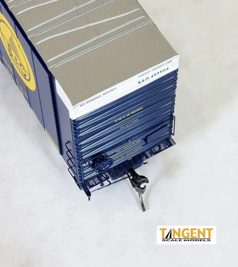 Tangent 25024-03 HO Scale Greenville 86' Auto Parts Boxcar Baltimore & Ohio B&O 492503 - Image 4