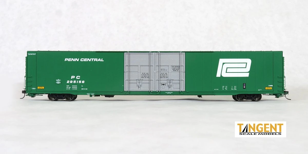Tangent Scale Models 25027-04 HO Scale 86' Auto Parts Boxcar Penn Central PC 295150 - Image 2