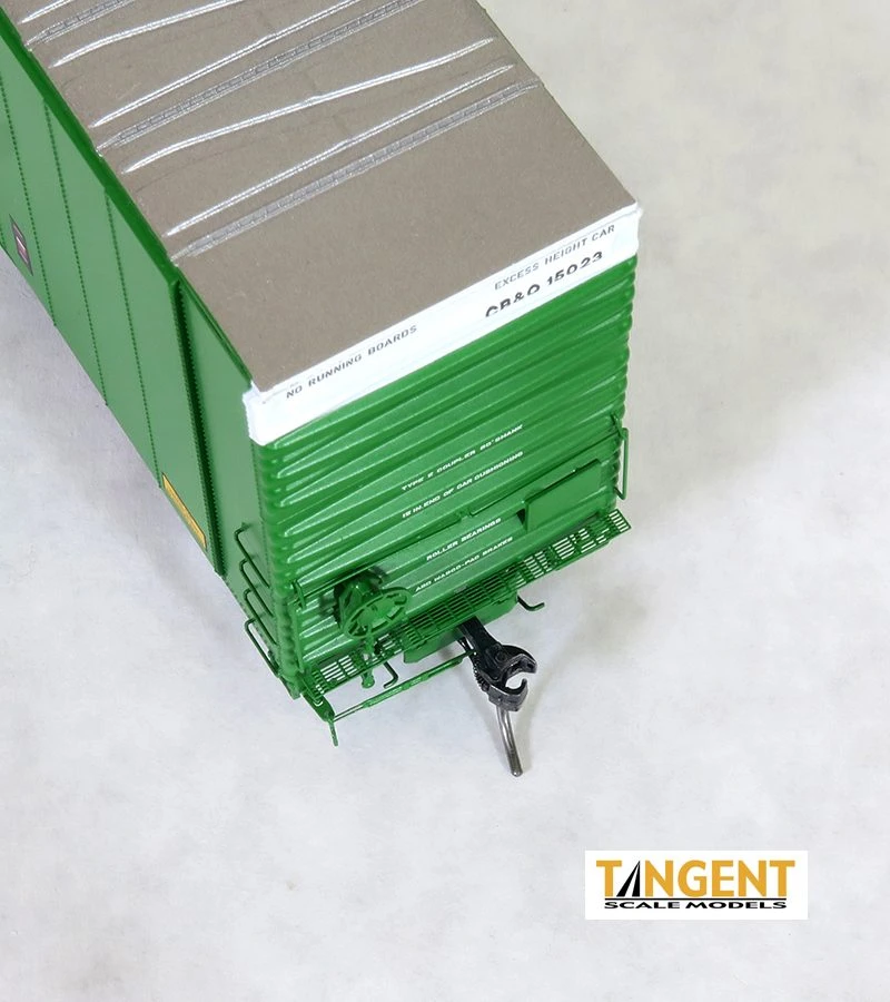 Tangent Scale Models 25028-01 HO Scale Greenville 86' Auto Parts Boxcar Burlington CB&Q 15023 - Image 4