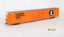 Tangent Scale Models 25030-03 HO Scale Greenville 86' Auto Parts Boxcar Illinois Central ICG 680115