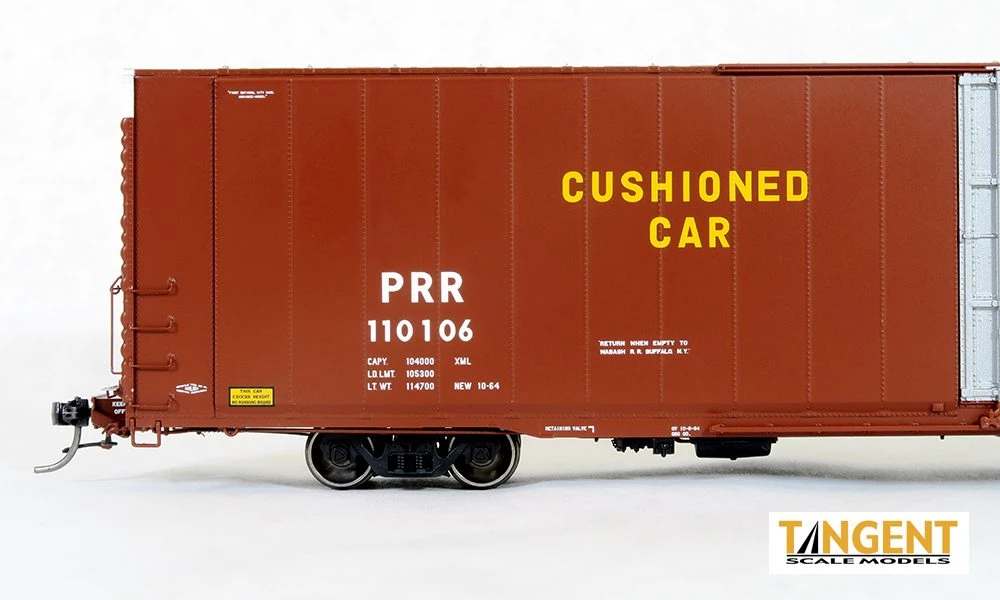 Tangent Scale Models 25032-02 HO Scale Greenville 86' Auto Parts Boxcar PRR X60B 110047 - Image 4