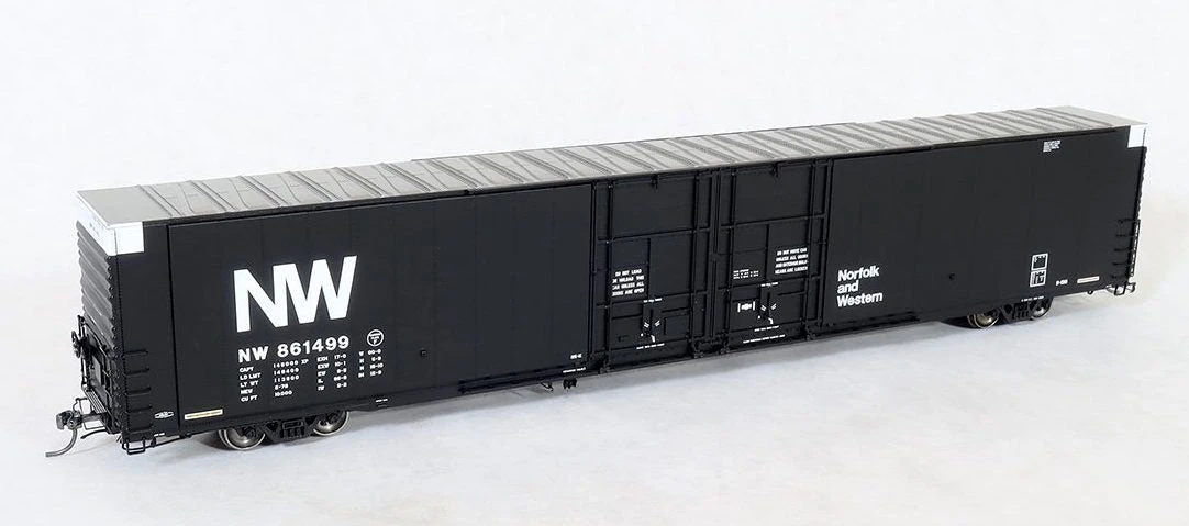Tangent Scale Models 25042 HO Scale Double Door 86' Auto Parts Boxcar Norfolk & Western NW #s Vary