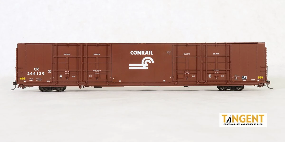 Tangent Scale Models 25511-01 HO Scale 86' Auto Parts Boxcar Conrail "X60R" CR 244125 - Image 2